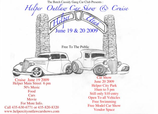 Helper City Outlaw Car Show